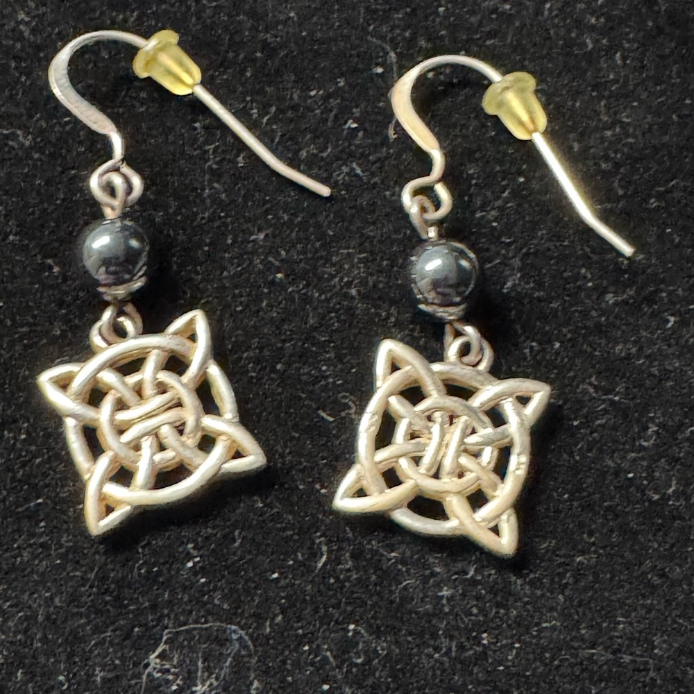 Vintage 925 silver earrings
